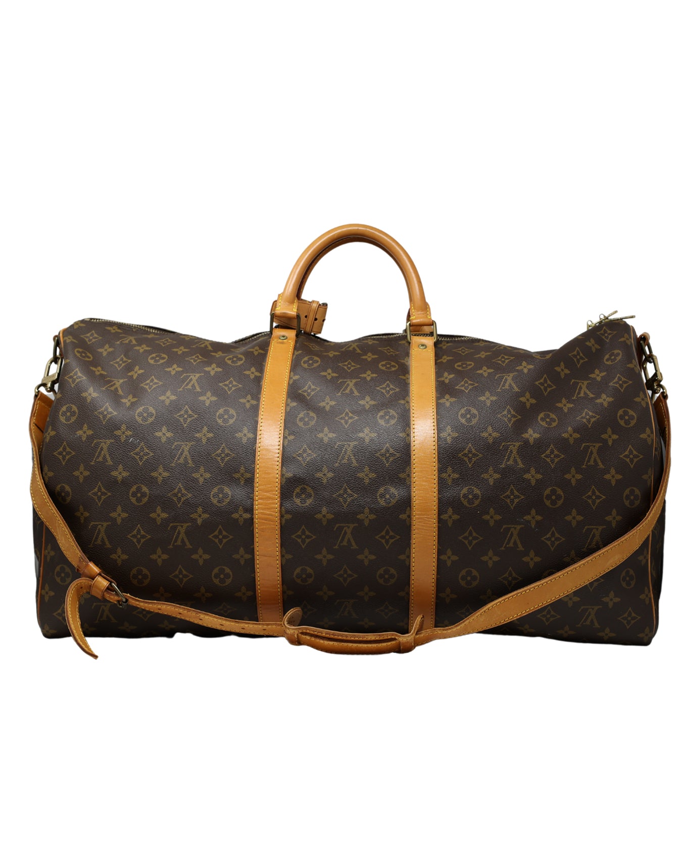 Authentic Louis Vuitton Keepall 50 Bandoulière w/Strap for Sale in