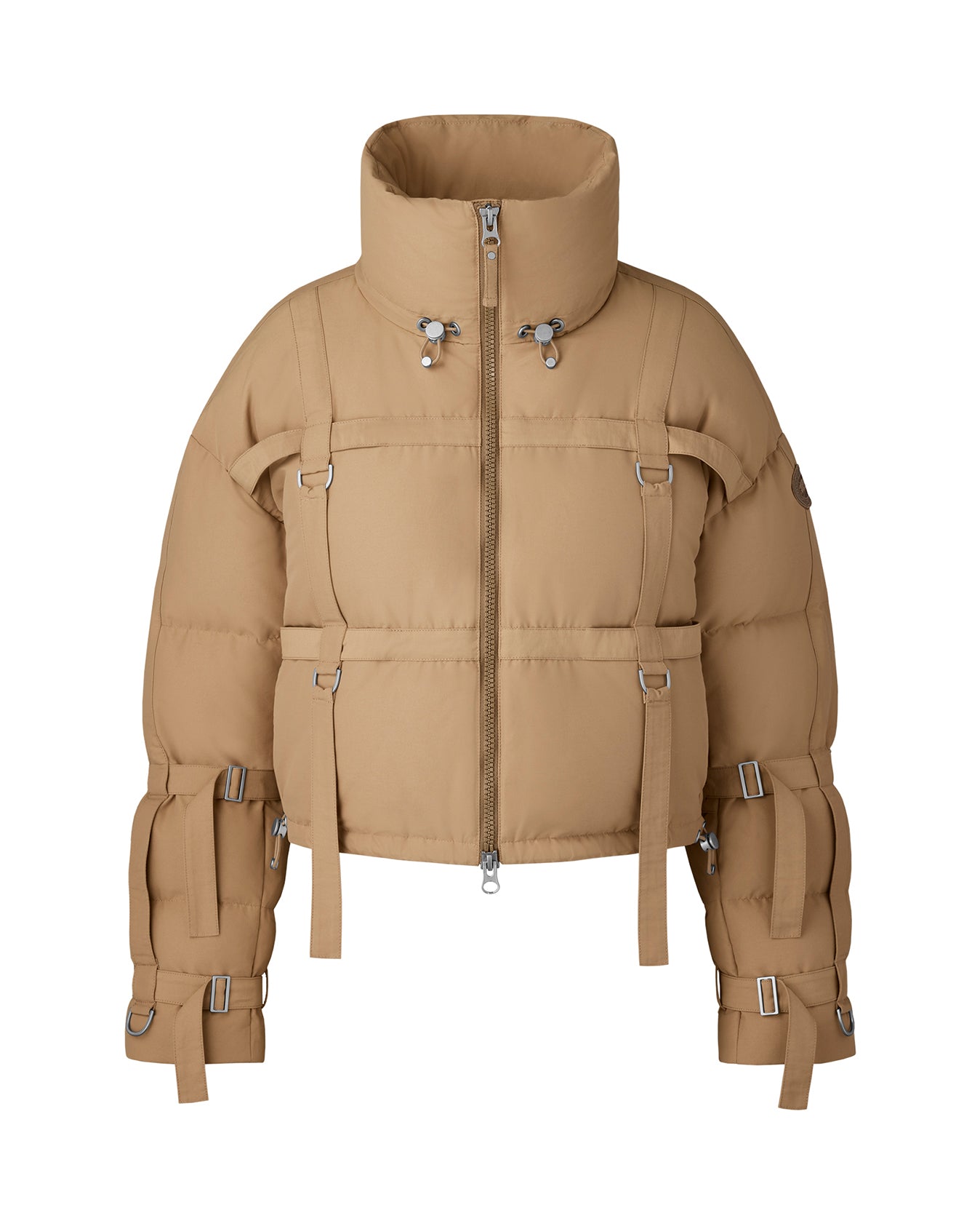 Hooded Crop Puffer Jacket | Cropped puffer jacket, Women's puffer coats,  Jackets