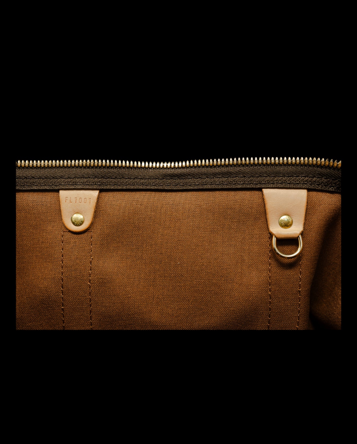LV Vintage Saddle Bag with Vachetta Leather Trim - Luggage