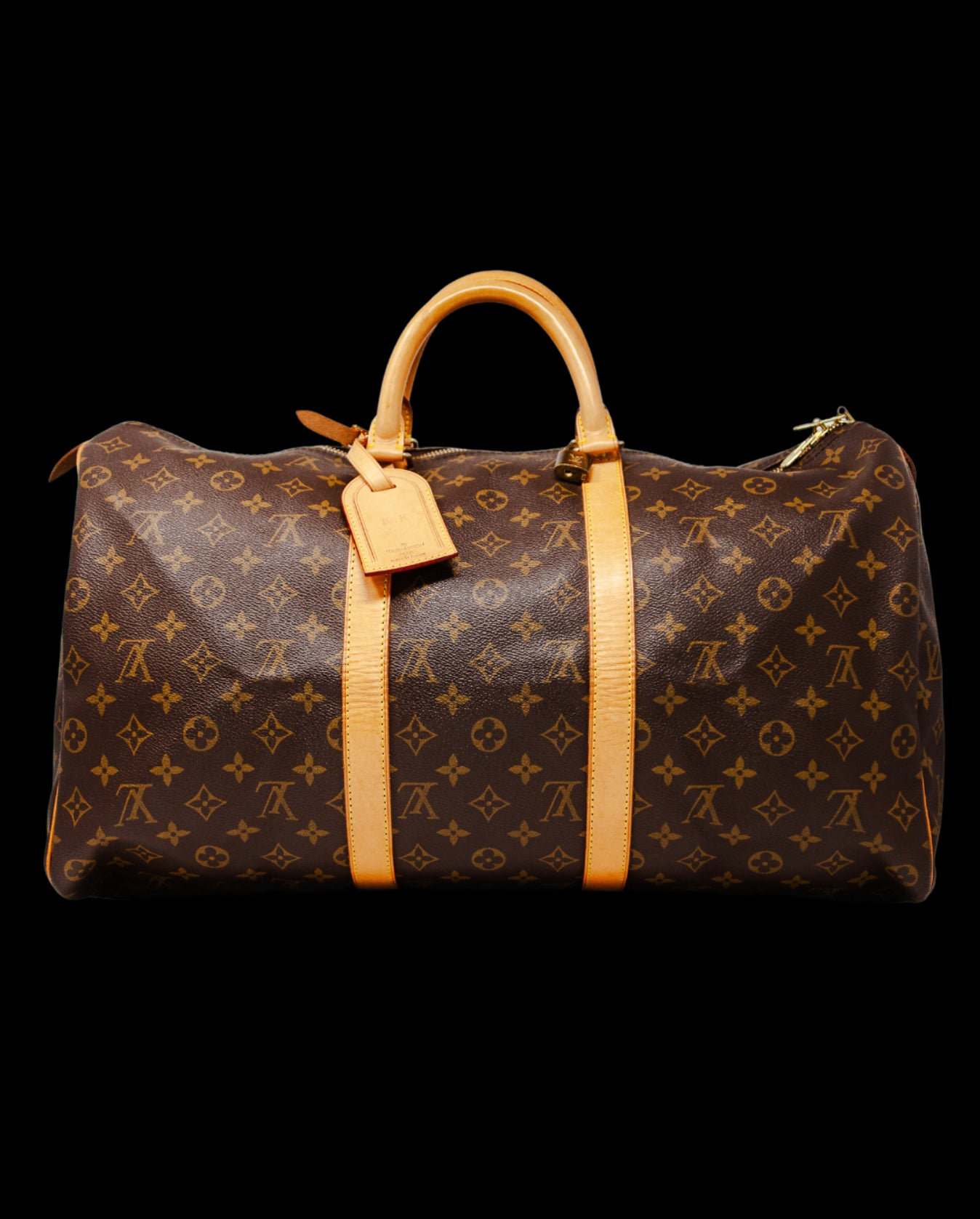 Louis Vuitton Keepall Bandouliere Monogram Mesh 50 - 4 For Sale on