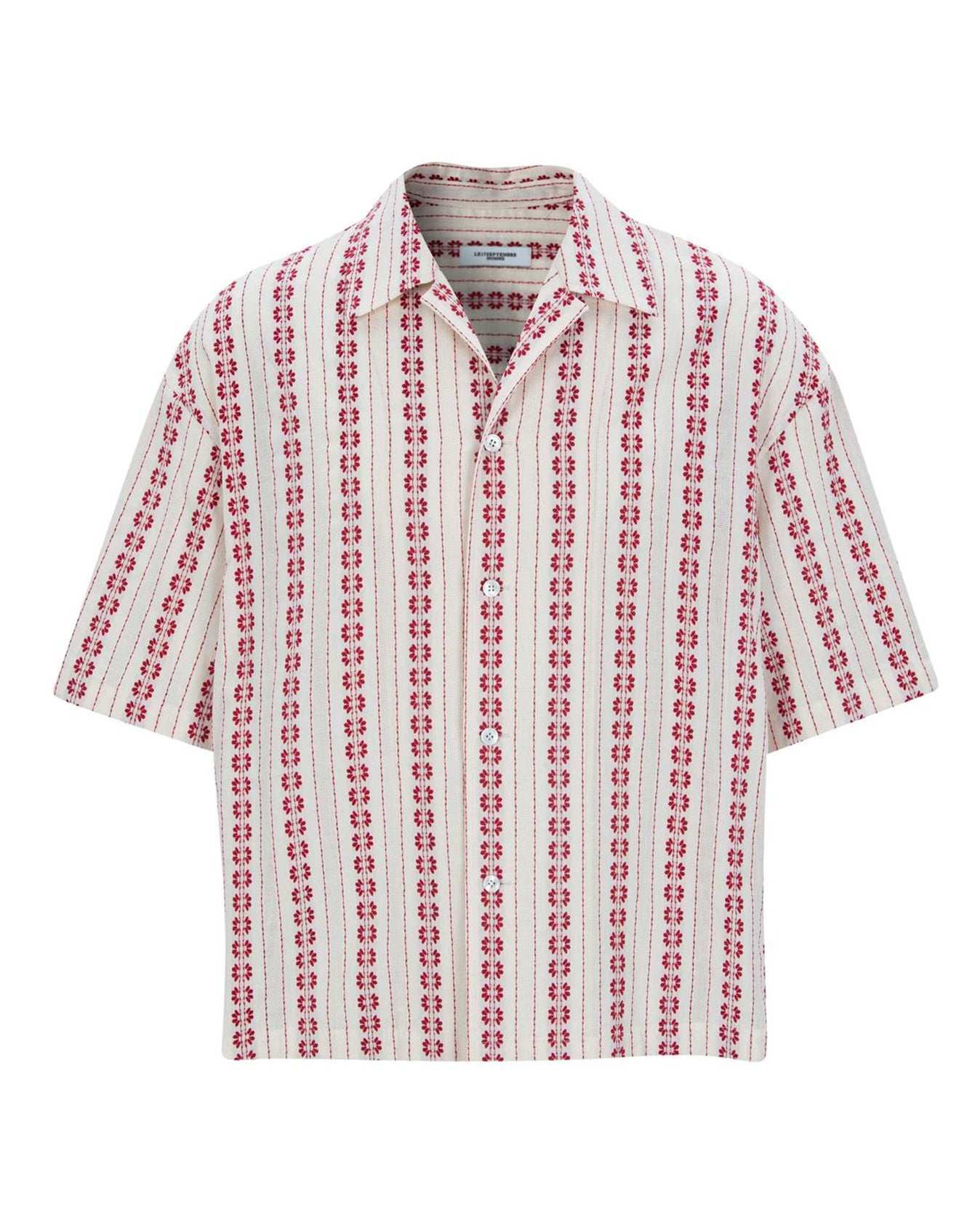 Purple - Padded Quilt Lined Shirt - Red | Size: Medium | Fred Segal