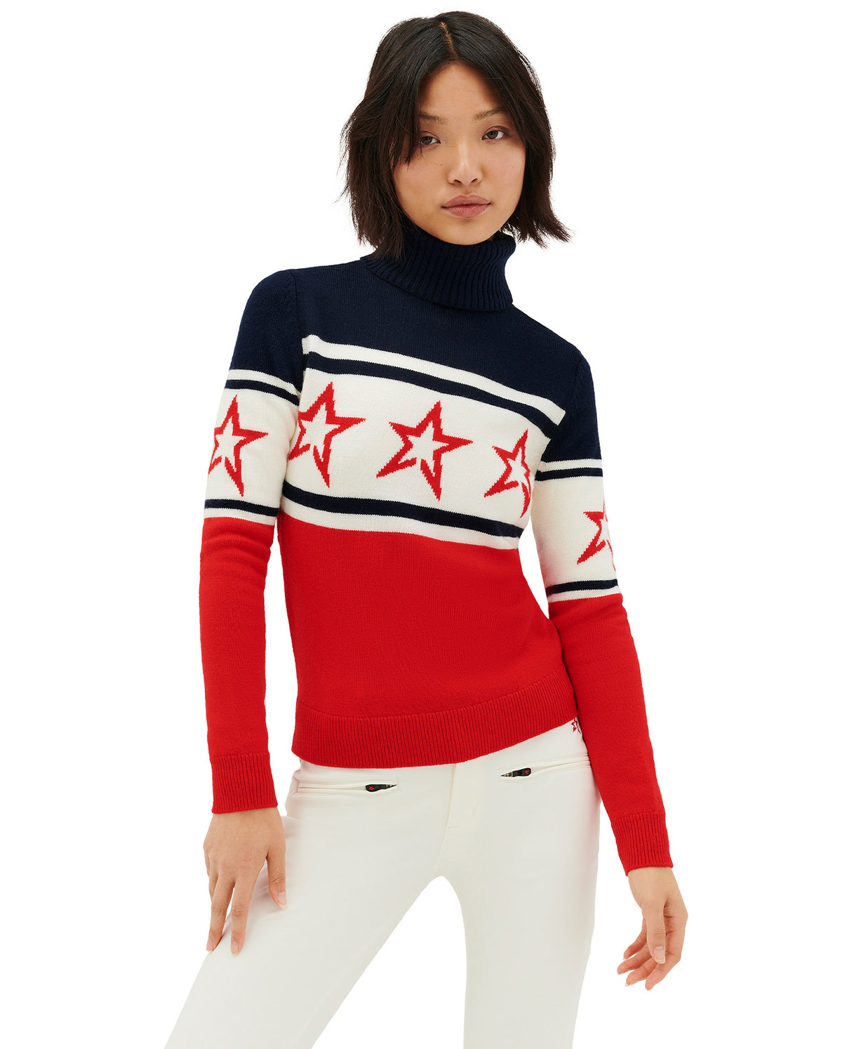 Chopper Sweater Ii - Red/Navy