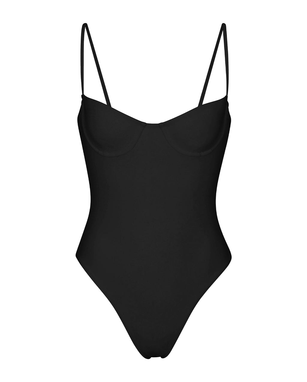 Cotton On black balconette one piece cheeky swimsuit bathing suit  Cheeky  swimsuits, Swimsuit bathing suit, Black one piece swimsuit