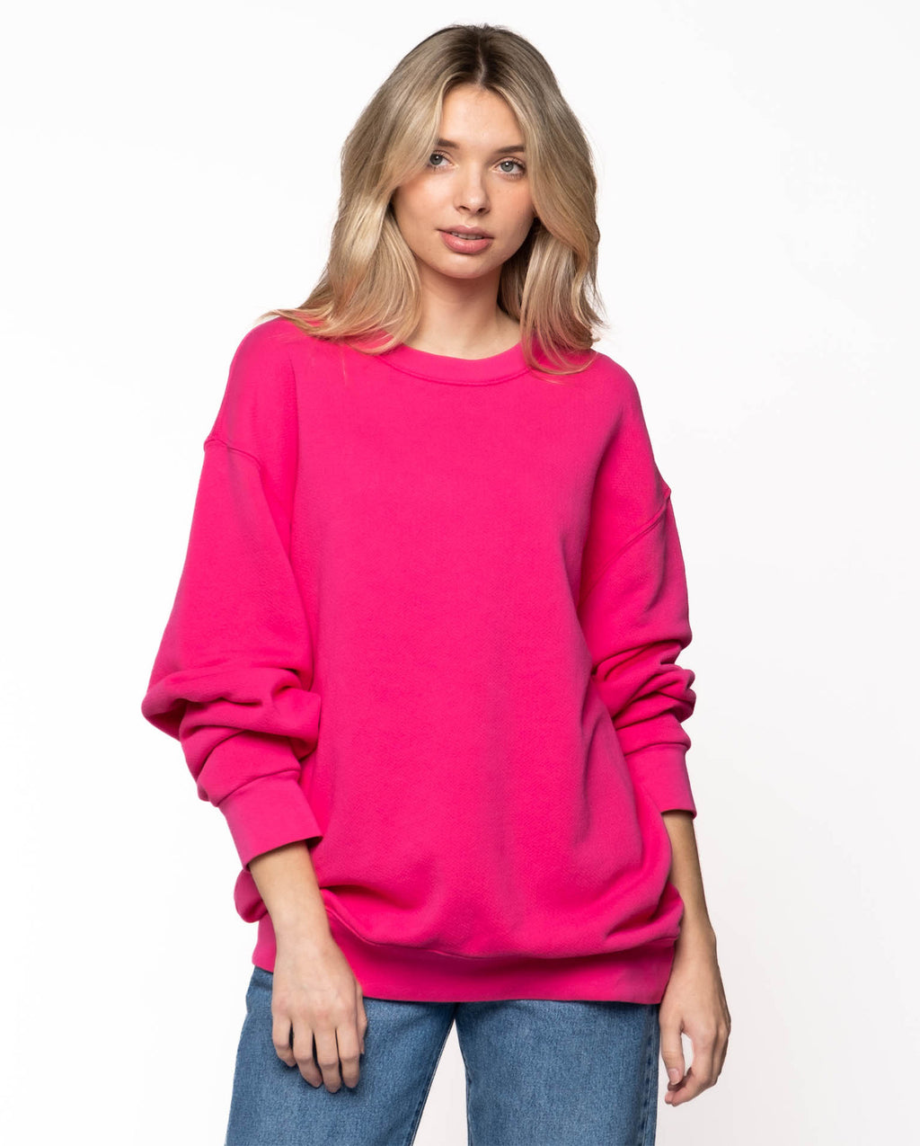 Pink In Pullover Hot